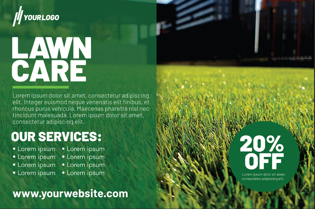Landscaping direct mail