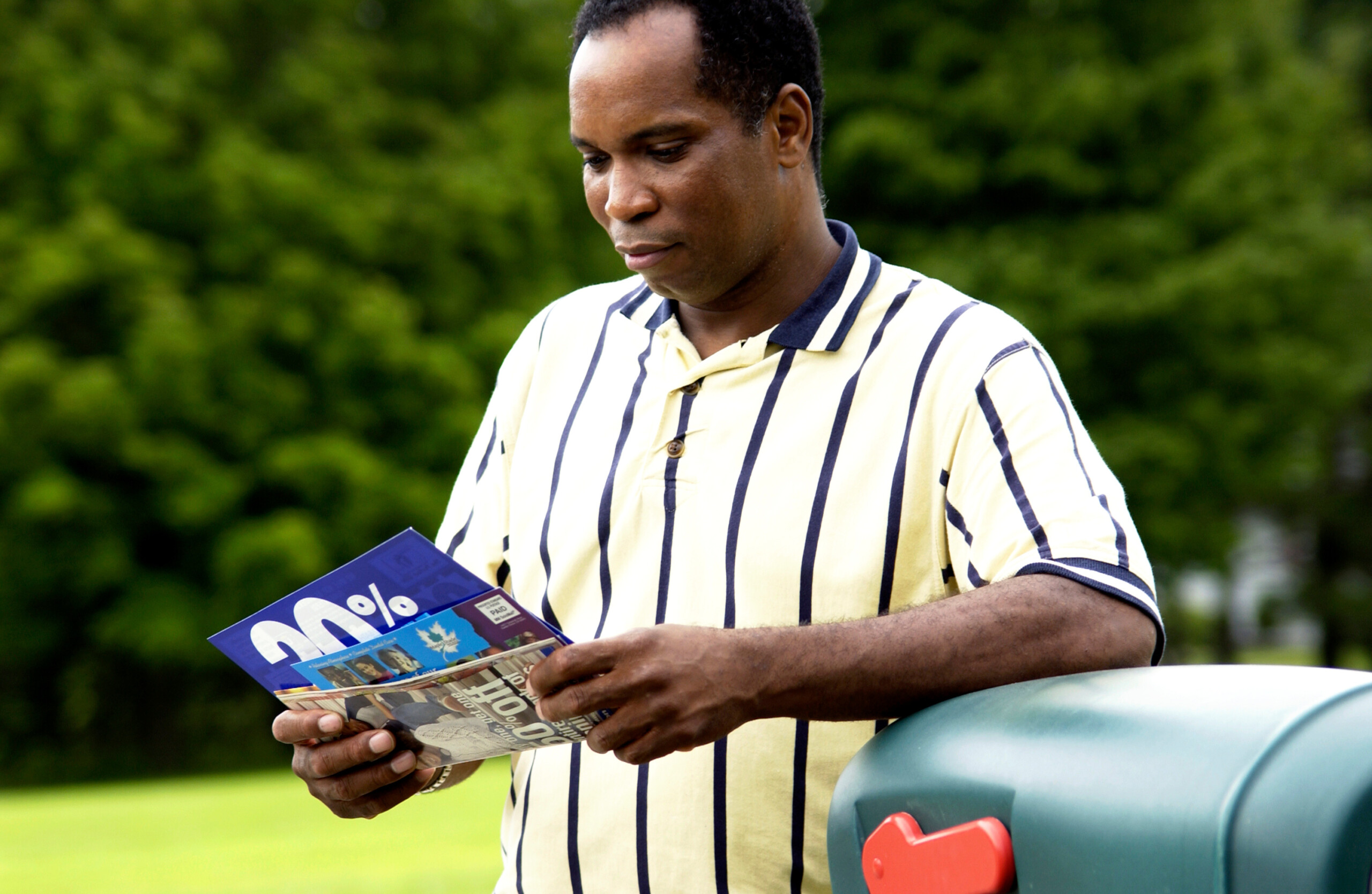 marketing campaign postcard