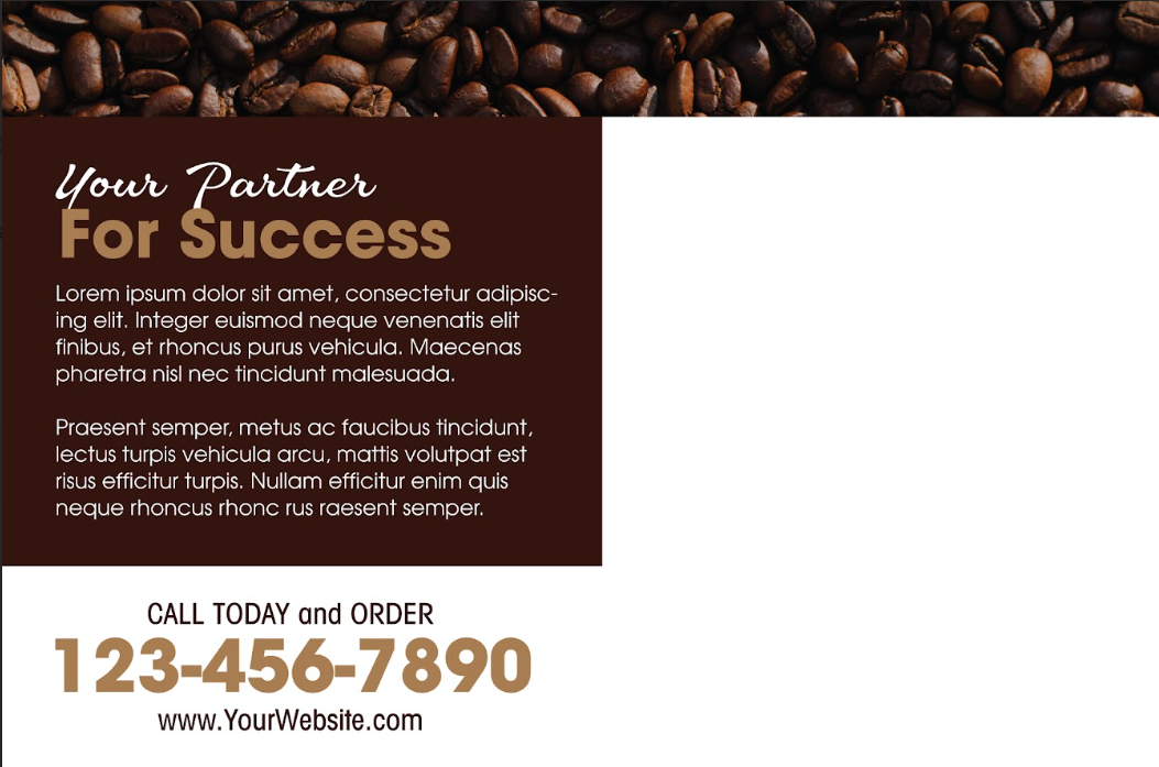 retail direct mail template
