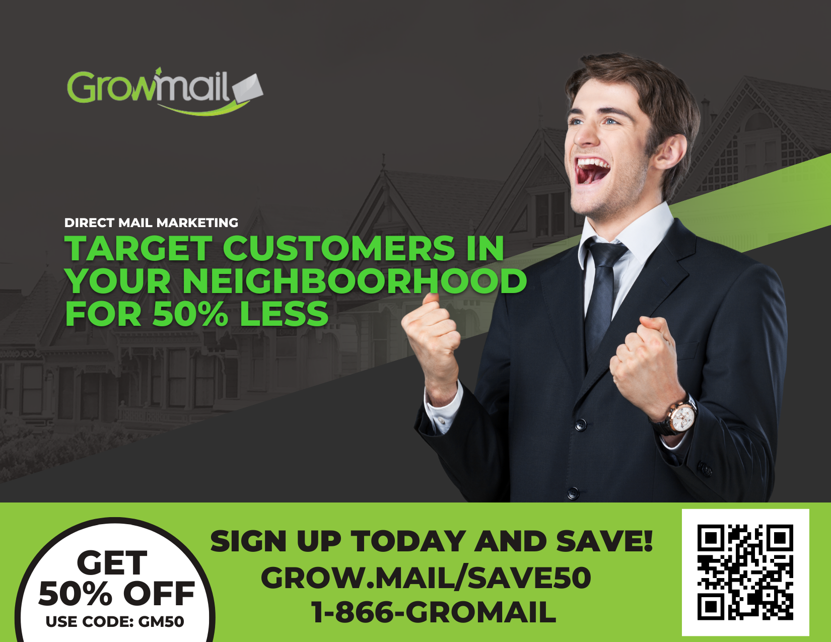 Track direct mail leads with GrowMail