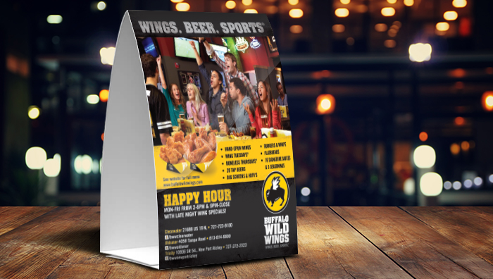 Table Tent Printing